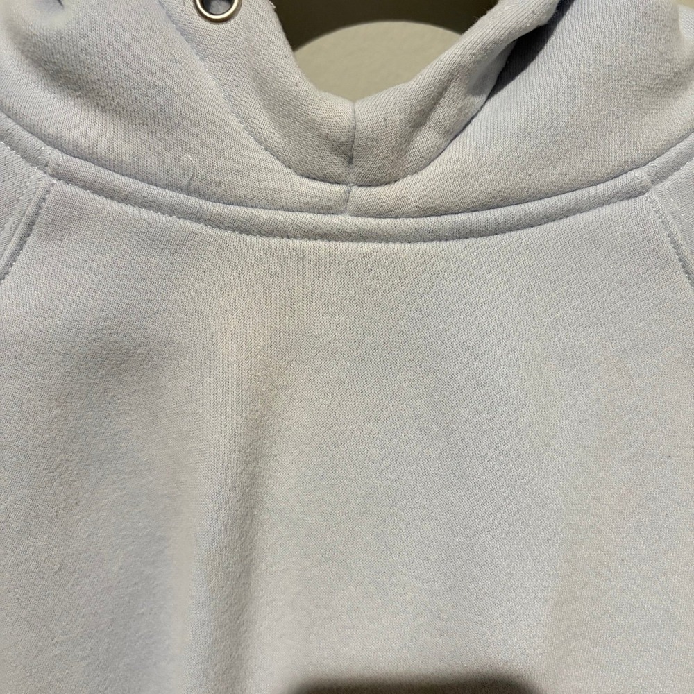 Abercrombie Cropped light blue hoodie - Picture 4 of 7